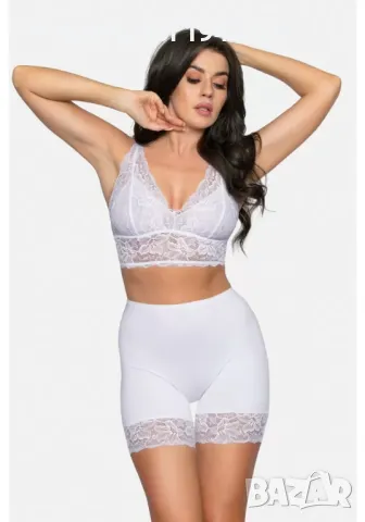 Къс дамски клин в бял цвят BBL188 Babell