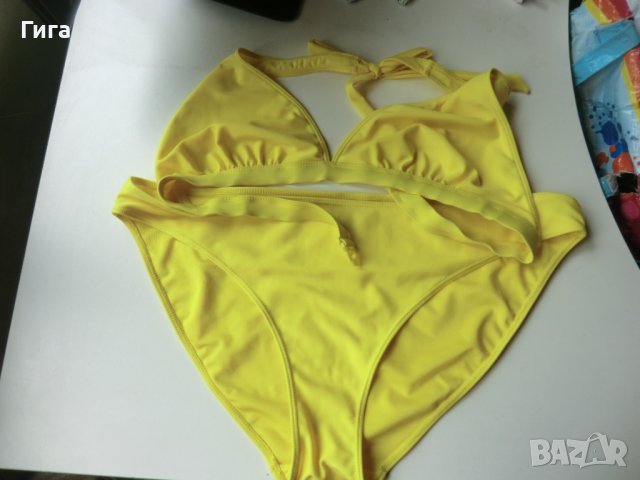 жълт бански размер 42, снимка 1 - Бански костюми - 40831097