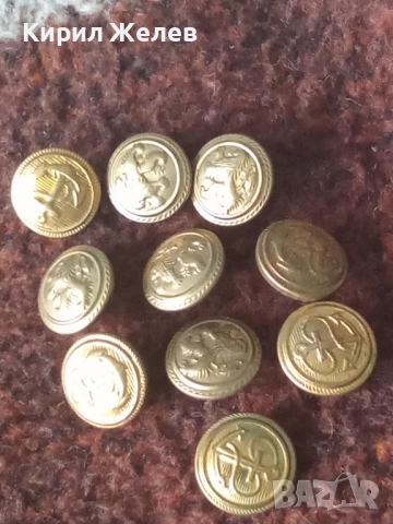 Лот войнишки копчета 10 броя 51666, снимка 2 - Антикварни и старинни предмети - 52183009