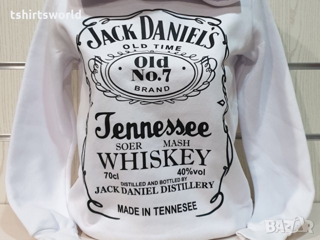 Нов детски/дамски суичър с трансферен печат Jack Daniels, уиски, Джак Даниелс, снимка 7 - Суичъри - 32034688