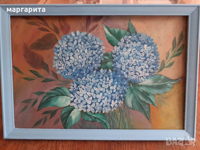 авторска картина маслени бои, снимка 2 - Картини - 30340412