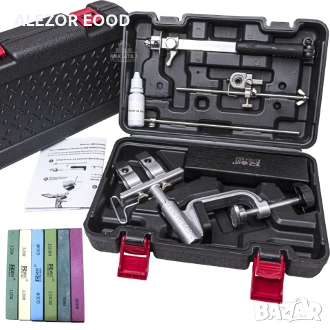 Професионално точило за ножове в комплект с 6 абразива, 20204396