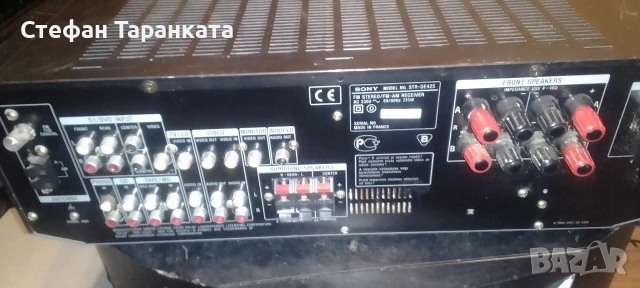 усилвател със радио тунер Sony , снимка 8 - Ресийвъри, усилватели, смесителни пултове - 54008580