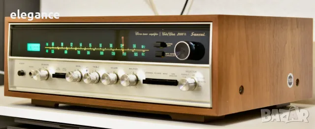 Усилвател / ресивър Sansui Solid State 2000X Tokyo , Japan , снимка 2 - Ресийвъри, усилватели, смесителни пултове - 49911817