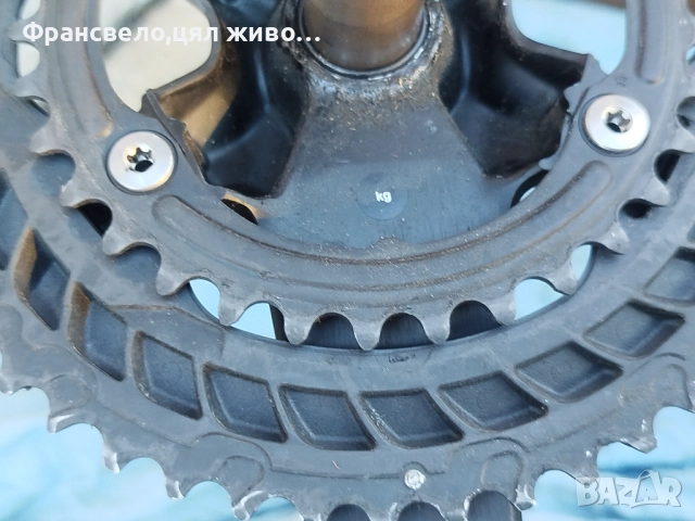 Курбел за велосипед колело Shimano 105 fc r 7100, снимка 3 - Части за велосипеди - 52150544