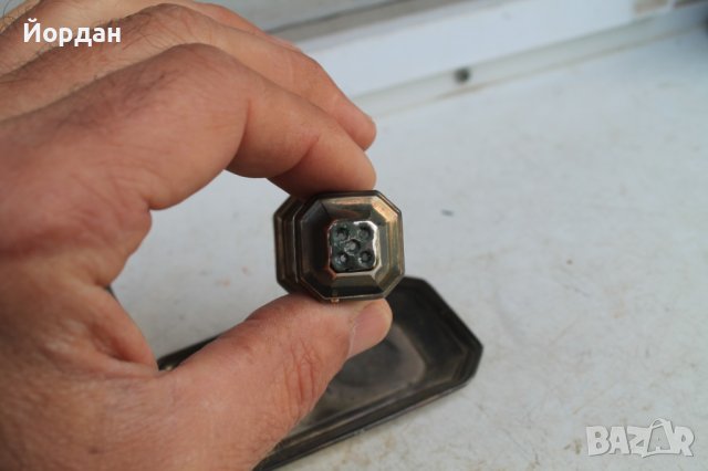  Посребрен комплект за сол и пипер, снимка 5 - Аксесоари за кухня - 40644397