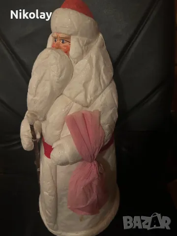 Колекционерски голям Дядо Коледа класика vintage СССР 70-те, снимка 5 - Антикварни и старинни предмети - 48475446