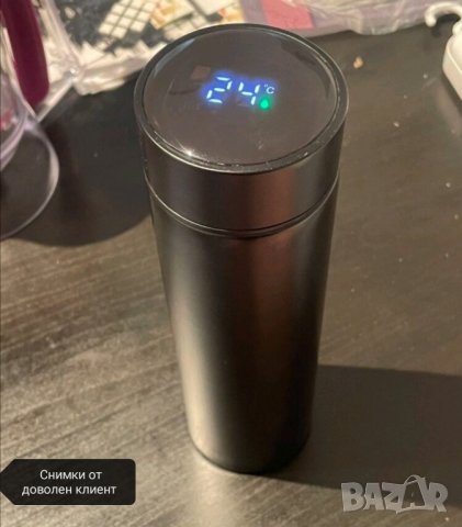 Интелигентен термос с LED дисплей, снимка 8 - Друга електроника - 42459063