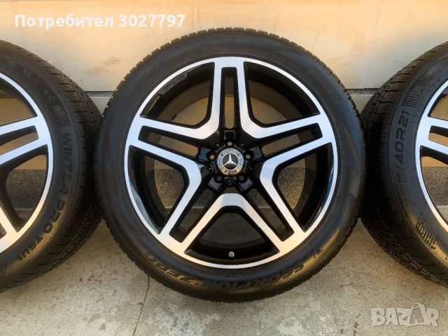 Оригинални джанти Mercedes GLS 63 AMG W166 ML63 гуми 295/40R21 BRABUS, снимка 5 - Гуми и джанти - 48453932
