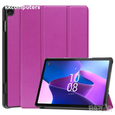 Lenovo Tab M10 (Gen 3) TB-328FU / TB-328XU  Кожен Калъф и Протектор, снимка 5 - Калъфи, кейсове - 51024241