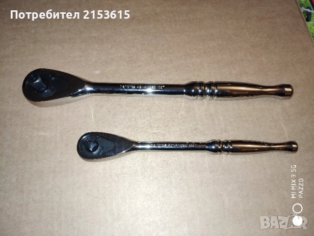 Halfords Advanced 2броя 100зъба 3/8 и 1/2 качествени тресчотки, снимка 5 - Други инструменти - 51190105