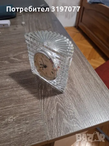 Немски кристален часовник Mikasa, снимка 5 - Антикварни и старинни предмети - 49831128