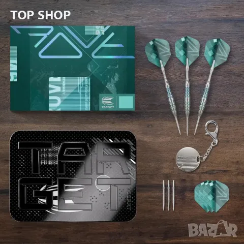 Дартс TARGET Rove, 90% волфрамов комплект, Barrel 02, 25 гр, снимка 2 - Дартс - 49629200