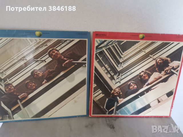 The Beatles Blue Album & Red Album  4LP, снимка 2 - Грамофонни плочи - 42435329