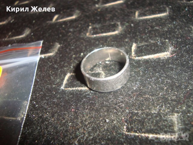 ПРЪСТЕН ХАЛКА НЕРЪЖДАЕМА СТОМАНА 19682, снимка 3 - Пръстени - 32175849