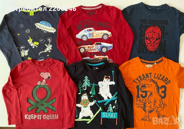 Лот детски блузи