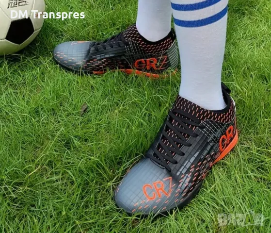 CR7 Кристиано Роналдо Спортни Маратонки детско Цвят Черен CR7, снимка 2 - Детски маратонки - 49071352