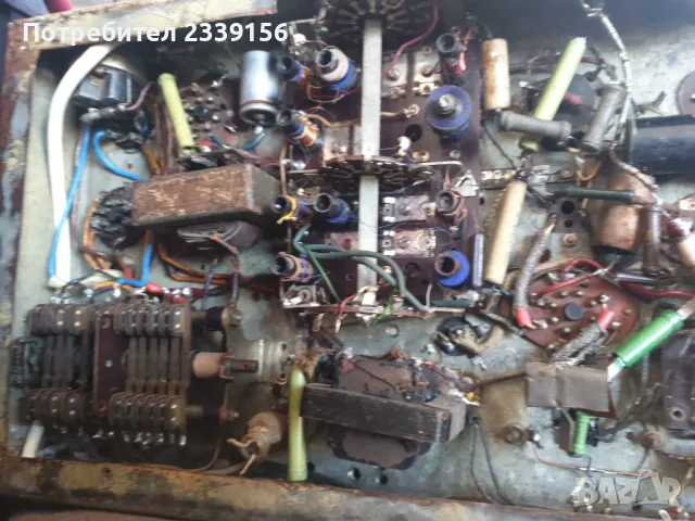 Стар лампов апарат, снимка 11 - Радиокасетофони, транзистори - 48859889