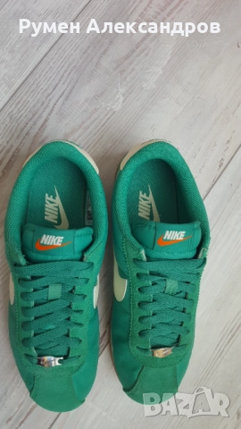 Нови зелени дамски маратонки Nike Cortez размер 39, снимка 7 - Маратонки - 51896743