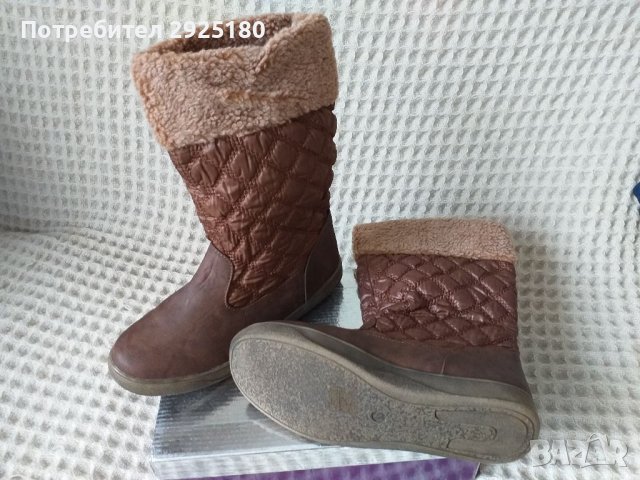 Ботуши кожа / шушляк Emilia shouse 36, снимка 2 - Дамски ботуши - 38151287