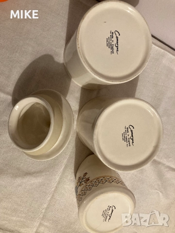 2 Порцеланови буркана и каничка, снимка 6 - Сервизи - 52338556