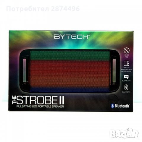 Bluetooth колонка за телефон с LED/USB/FT, снимка 16 - Bluetooth тонколони - 30915839