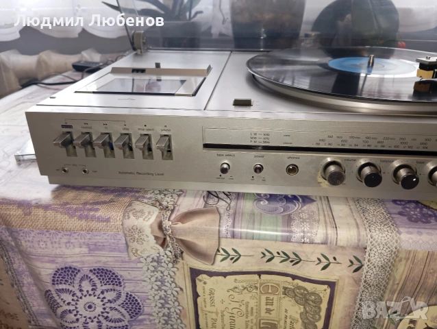 Комбо грамофон ,радио и касетофон Panasonic SG 2100, снимка 11 - Аудиосистеми - 53938333