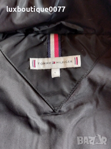 Чисто ново без етикет дамско зимно пухено яке Tommy Hilfiger L, снимка 8 - Якета - 52186098
