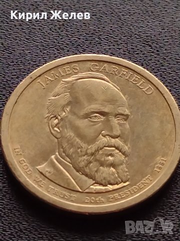 Възпоменателна монета JAMES GARFIELD 20 президент на САЩ 1881г. за КОЛЕКЦИЯ 38044, снимка 1 - Нумизматика и бонистика - 40764027