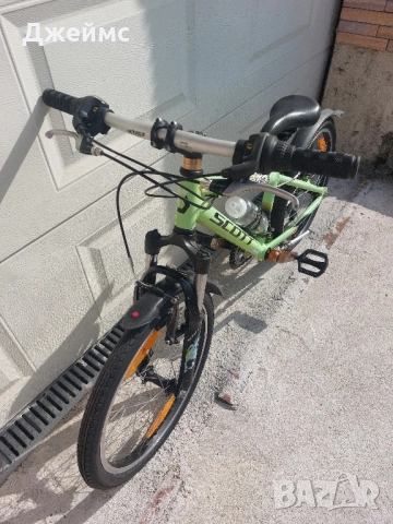 Детски алуминиев велосипед SCOTT/24 цола , снимка 4 - Детски велосипеди, триколки и коли - 52085058