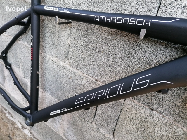 SERIOUS Гравел рамка, Made in Germany, снимка 3 - Части за велосипеди - 52344717