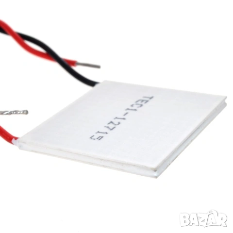 Елемент на Пелтие TEC1-12715 136.8W (12V / 15A термоелектрически охладител), снимка 2 - Друга електроника - 53918242