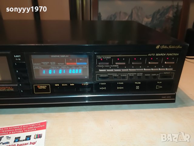 Fisher DAC-205 made in japan-Burr Brouwn PCM56P DAC 0705222040, снимка 4 - Ресийвъри, усилватели, смесителни пултове - 36687242