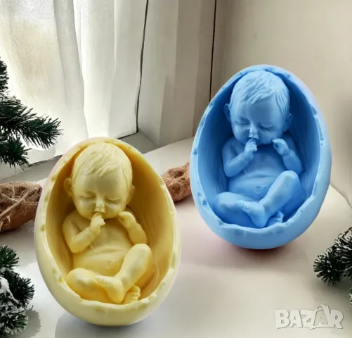 Молд бебе в черупка  , снимка 4 - Форми - 49851163