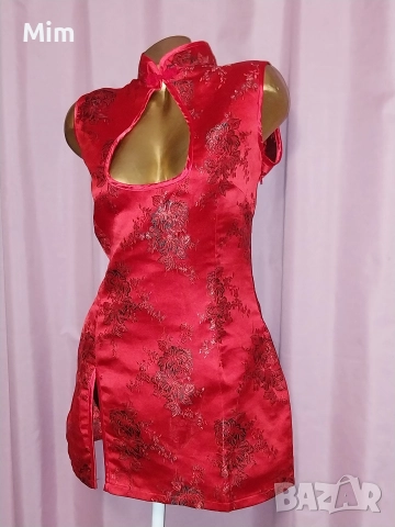 Cottelli Collection M /L Китайска червена,ориенталска рокля , снимка 7 - Рокли - 52787241
