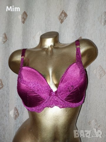  Secret Possessions 70 E Сатенен цикламов сутиен , снимка 2 - Бельо - 42752132
