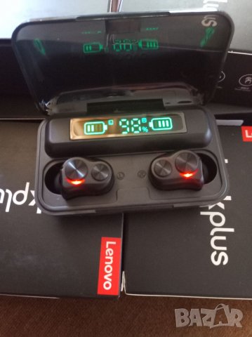 Блутут слушалки Lenovo , снимка 7 - Bluetooth слушалки - 40121773