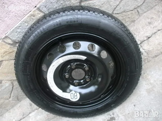 15 цола 5 х 98 мм - Резервна джанта с гума - тип Патерица - Alfa,Fiat,Peugeot,Opel Combo 