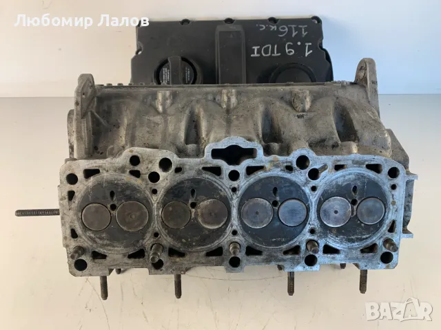 Цилиндрова глава 1.9 ТDI 116к.с. помпа дюза 038103373 , снимка 4 - Части - 50001480