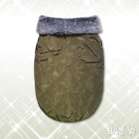 Сиво и зелено яке за куче. Якета за кучета. Дрехи за кучета. Елек за куче. Грейка за куче

, снимка 2 - За кучета - 48196656