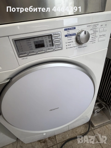 Сушилня sharp 7kg термопомпа , снимка 3 - Сушилни - 56494292