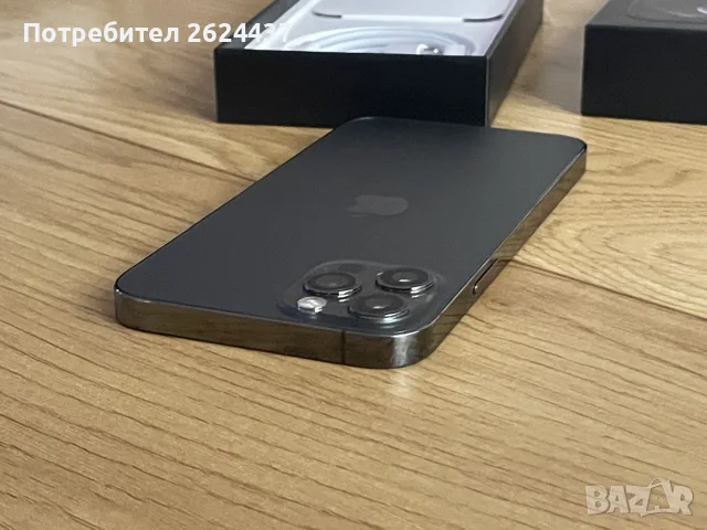 Бартер iPhone 12 Pro 128gb graphite 100%, снимка 5 - Apple iPhone - 56324096