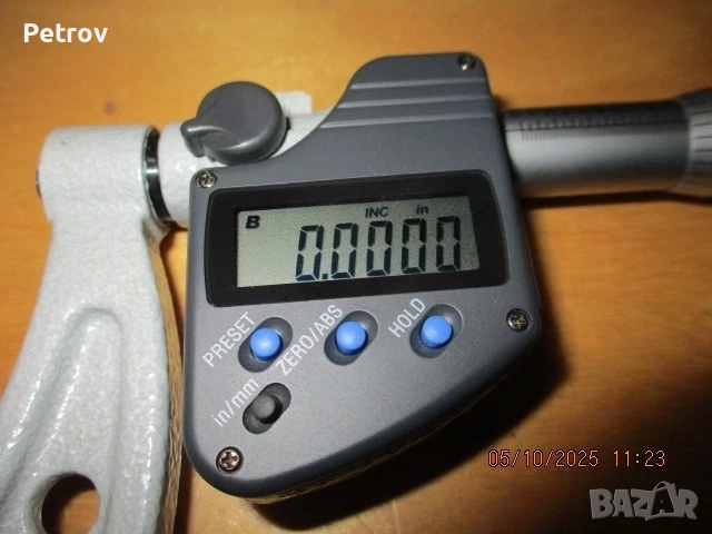 Mitutoyo - MDC-5" MJ - No.293-351 - MADE IN JAPAN - Дигитален Микрометър 5 - 6" / IP 65 - GERMANY !!, снимка 4 - Шублери - 52045474