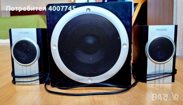 Microlab TMN-1  **** 2.1 аудио система ****, снимка 4 - Аудиосистеми - 53293866