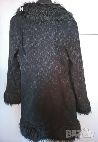 Дамско дълго зимно яке - Размер М, снимка 4 - Якета - 48629306