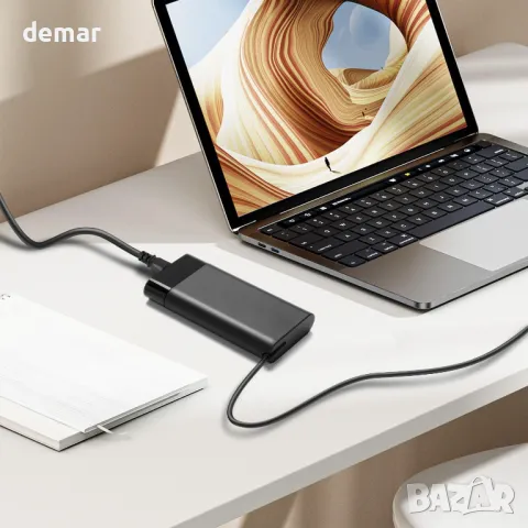 90W USB C зарядно за HP, ADP-90FE B 904082-003 904144-850 860209-850 L45440-003 TPN-DA08 TPN-CA06, снимка 6 - Друга електроника - 47556508