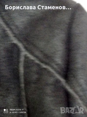 Кожено яке с интересна яка, снимка 6 - Якета - 34453596