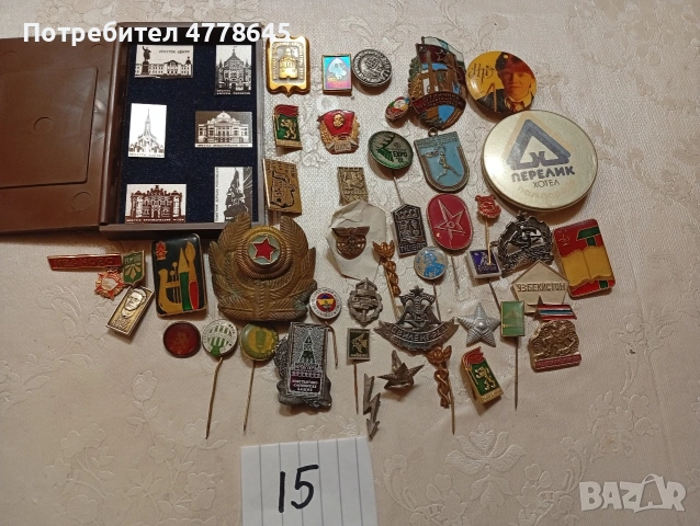 лот.стари ордени,запалки и медали,значки., снимка 2 - Антикварни и старинни предмети - 54300267