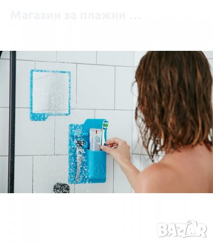 САМОЗАЛЕПВАЩ СИЛИКОНОВ ОРГАНАЙЗЕР ЗА БАНЯ - код 2027, снимка 5 - Други стоки за дома - 33964297