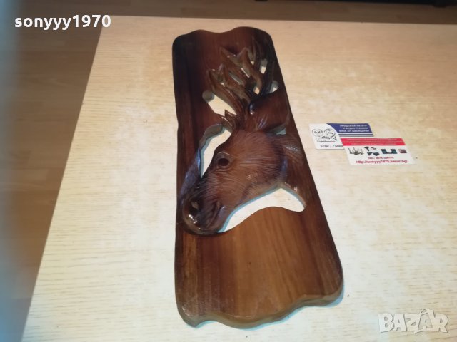 Пано за стена тиково дърво с ЕЛЕН 3112201059, снимка 10 - Колекции - 31265681